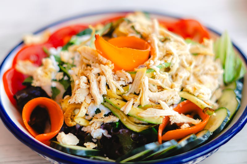 Kale and Chicken Salad