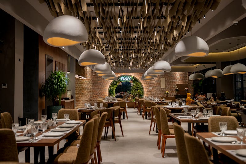 Starbird chicken restaurant interior dining area